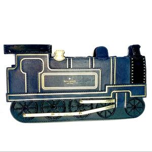 RARE Kate Spade New York “All Aboard” Train Clutch